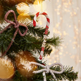 Mint to Be Custom Ornament - Red/White