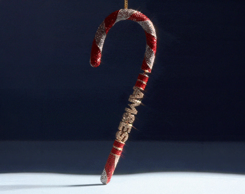 BaubleBar Mint to Be Custom Ornament - Red/White - 
    25% Off Custom Gifts: The Annual Custom Event
  
