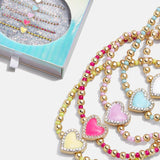 Sweetheart Kids' Pisa Bracelet Set - Pave Hearts