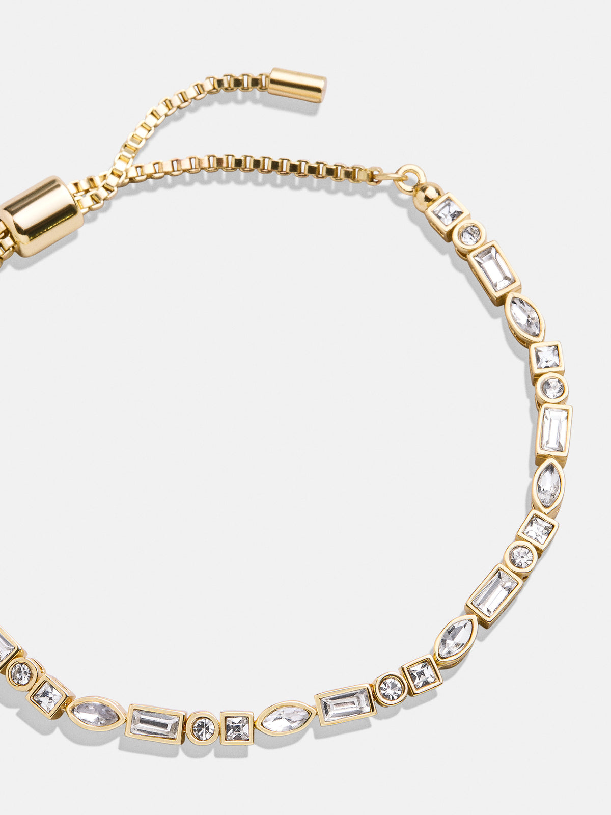 Kayden Pull Tie Bracelet - Small Mixed Stones