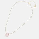 Juno Rose Quartz Necklace - Rose Quartz Stone