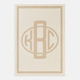 Monogram Custom Blanket - Natural / Beige