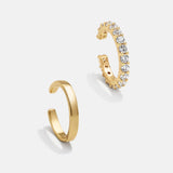 Leidy 18K Gold Ear Cuff - Gold