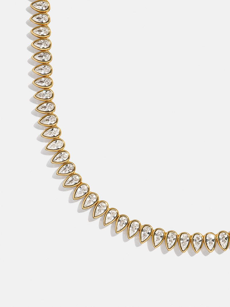BaubleBar Julia 18K Gold Adjustable Tennis Necklace - Gold/Pavé - 
    Ends Sunday: Enjoy 20% off
  
