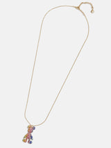 BaubleBar Mickey Mouse Disney 3D Necklace - Multi/Gold - Disney pendant necklace