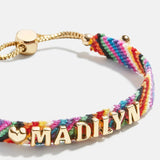 Woven Kids' Custom Friendship Bracelet - Multi Stripe