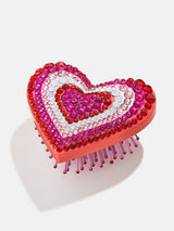 BaubleBar Kids' Heart Hair Brush - Heart - Kids' mini hair brush