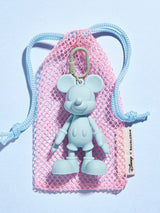 BaubleBar Sport Edition Mickey Mouse Disney Bag Charm - Light Blue - Disney keychain