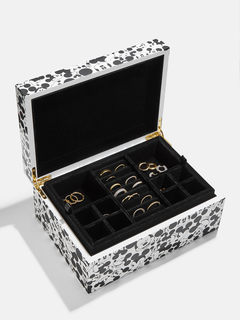 BaubleBar Mickey Mouse Disney Jewelry Lacquer Box - Black/White - 
    Enjoy an extra 20% off sale - This Week Only
  

