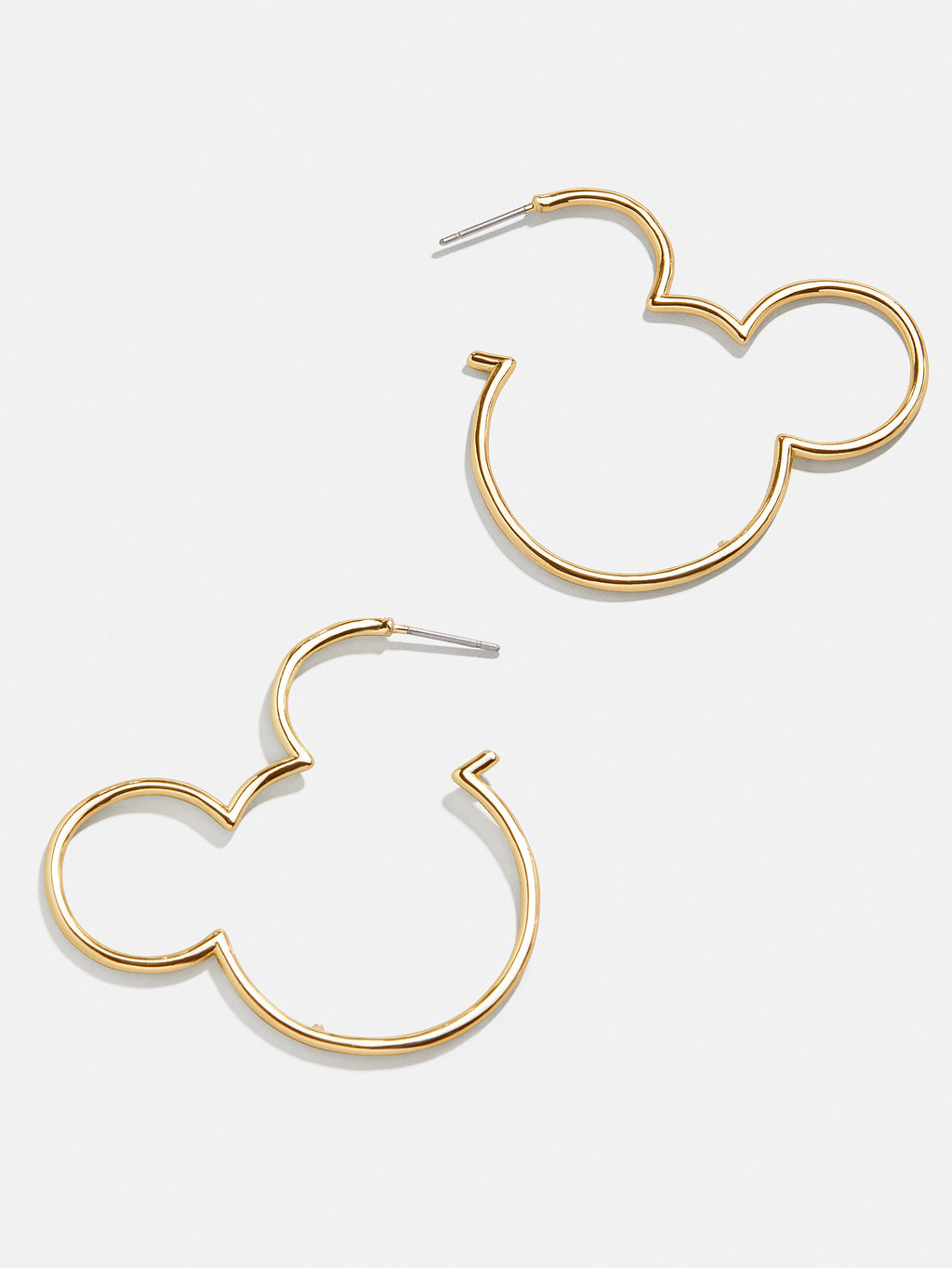 【Disney】Mickey Mouse Outline Gold Plated リング Mickey Mouse Outline 18K Gold Ring - Gold – 18K Gold Plated