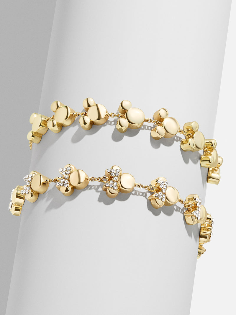 BaubleBar Disney Pull-Tie Bracelet - Gold - Get Gifting: Enjoy 20% Off​