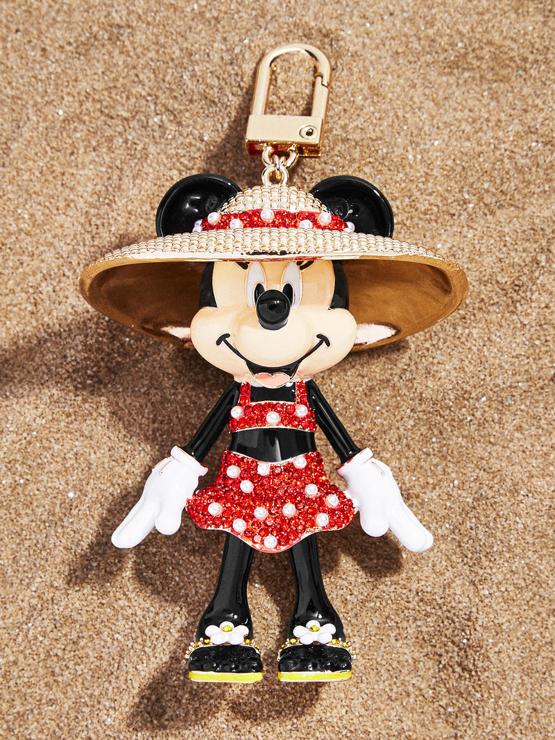 BaubleBar Minnie Mouse Disney Bag Charm - Minnie Mouse On Vacation - Disney keychain