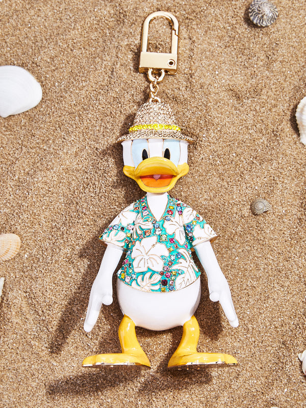 Donald Duck Disney Bag Charm - Donald Duck On Holiday