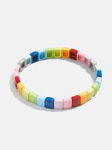 BaubleBar Gabrielle Bracelet - Rainbow - Beaded stretch bracelet