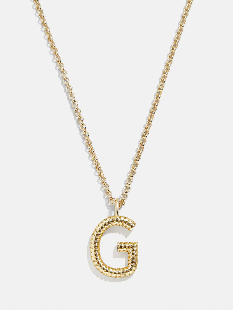 BaubleBar G - Custom initial necklace