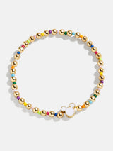 BaubleBar Multi - Disney gold beaded stretch bracelet