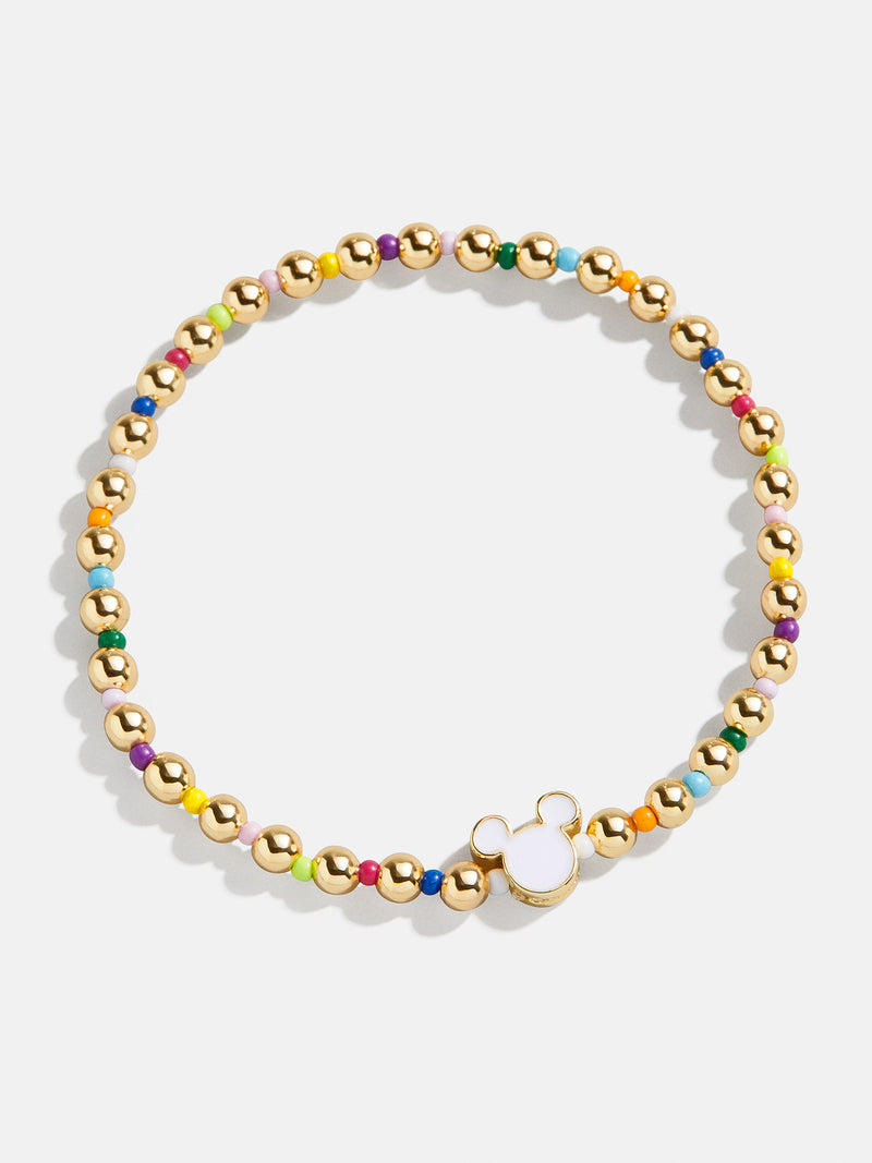 BaubleBar Multi - Disney gold beaded stretch bracelet