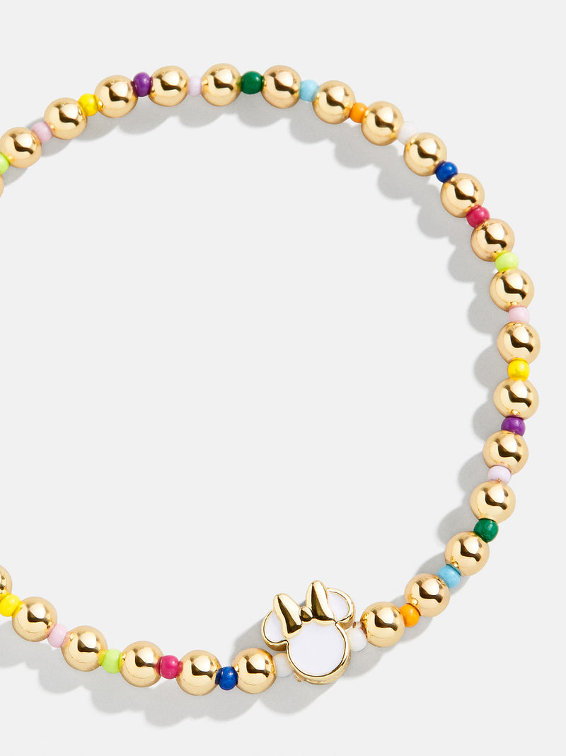 BaubleBar Multi - Disney gold beaded stretch bracelet