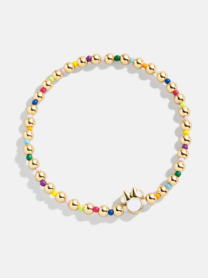 BaubleBar Multi - Disney gold beaded stretch bracelet