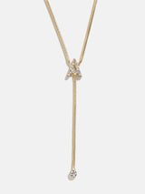 BaubleBar A - 
    Initial pendant necklace
  
