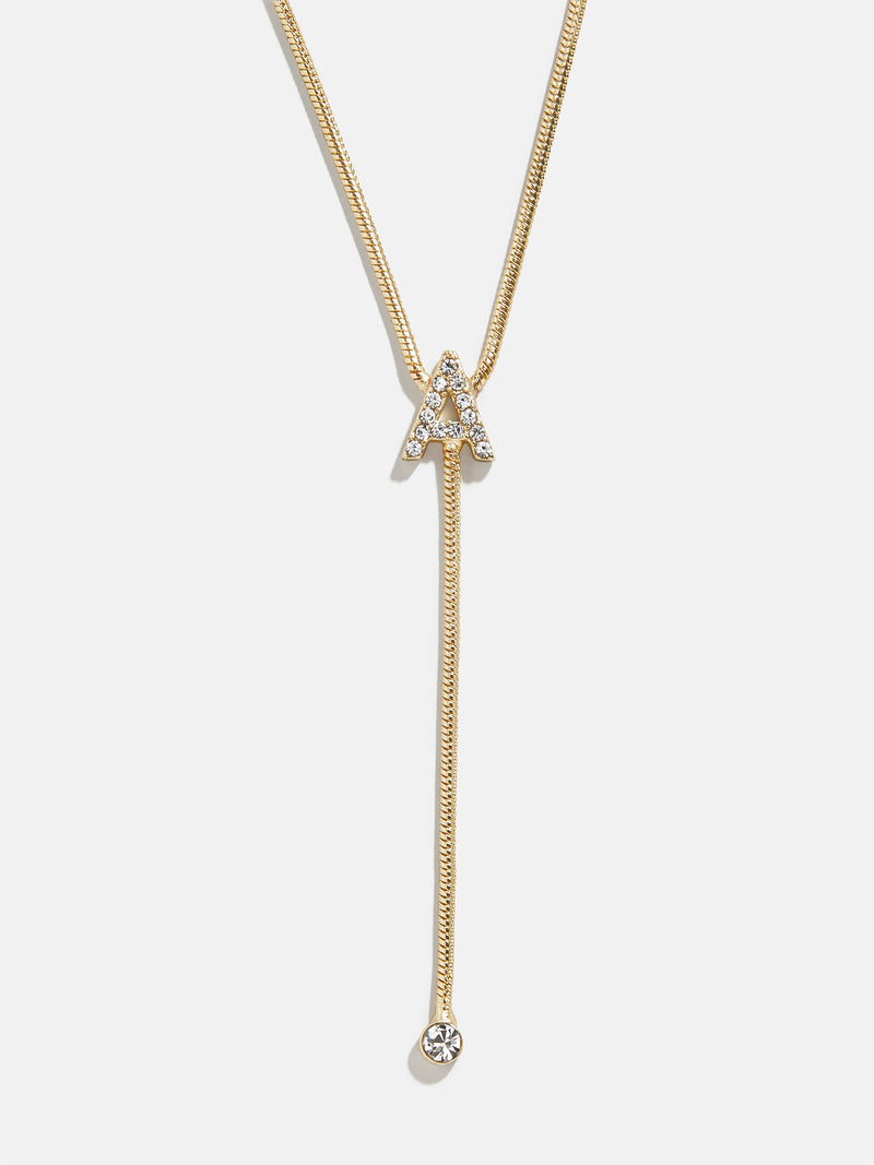 BaubleBar A - 
    Initial pendant necklace
  
