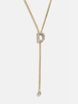 BaubleBar D - 
    Initial pendant necklace
  
