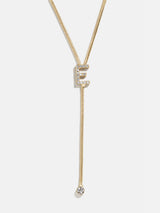 BaubleBar E - 
    Initial pendant necklace
  
