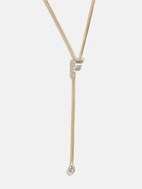 BaubleBar F - 
    Initial pendant necklace
  
