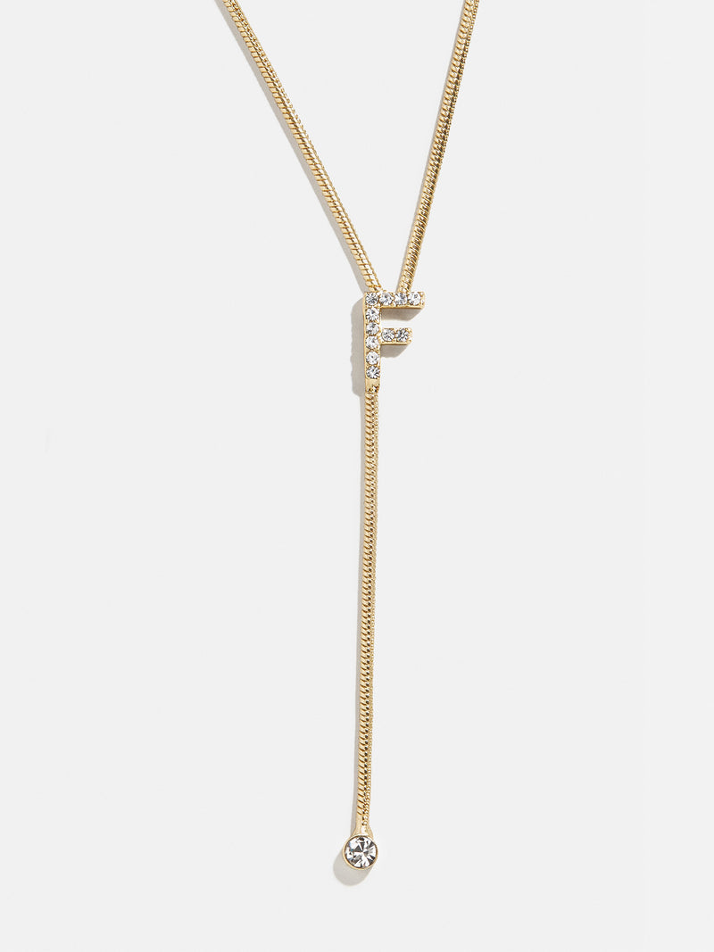BaubleBar F - 
    Initial pendant necklace
  
