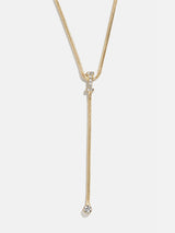 BaubleBar I - 
    Initial pendant necklace
  
