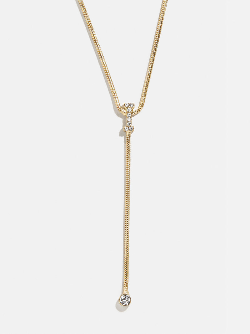 BaubleBar I - 
    Initial pendant necklace
  
