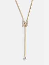 BaubleBar N - 
    Initial pendant necklace
  
