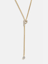 BaubleBar P - 
    Initial pendant necklace
  
