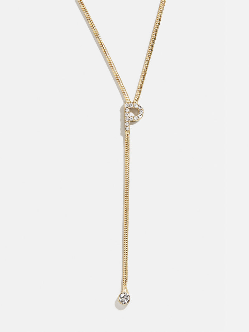 BaubleBar P - 
    Initial pendant necklace
  
