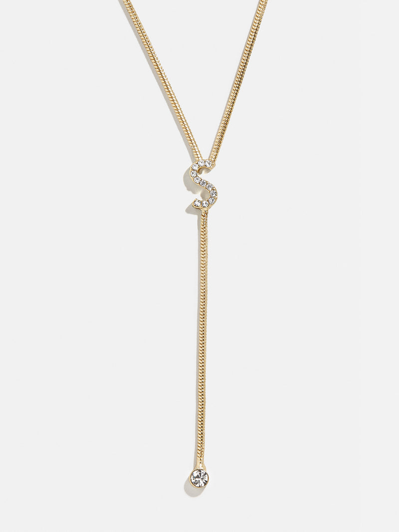 BaubleBar S - 
    Initial pendant necklace
  
