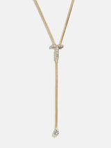 BaubleBar T - 
    Initial pendant necklace
  
