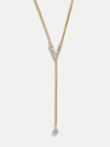 BaubleBar V - 
    Initial pendant necklace
  
