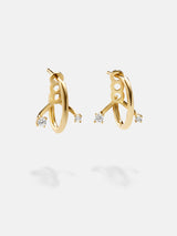 BaubleBar Christine 18K Gold Earrings - Gold - Get Gifting: Enjoy 20% Off​