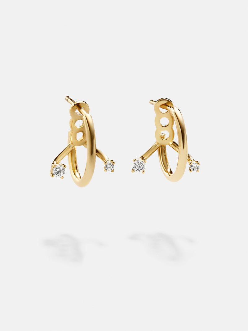 BaubleBar Christine 18K Gold Earrings - Gold - Get Gifting: Enjoy 20% Off​