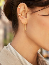 Denise 18K Gold Ear Cuff - Gold – 18K Gold Plated Sterling Silver –  BaubleBar