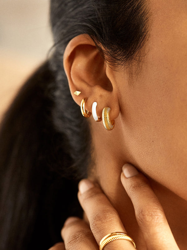 Lucinda 18K Gold Earrings - Gold