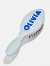 BaubleBar Block Font Mini Custom Hair Brush - Pale Blue/Cobalt Blue - 
    Enjoy 20% off - This Week Only
  

