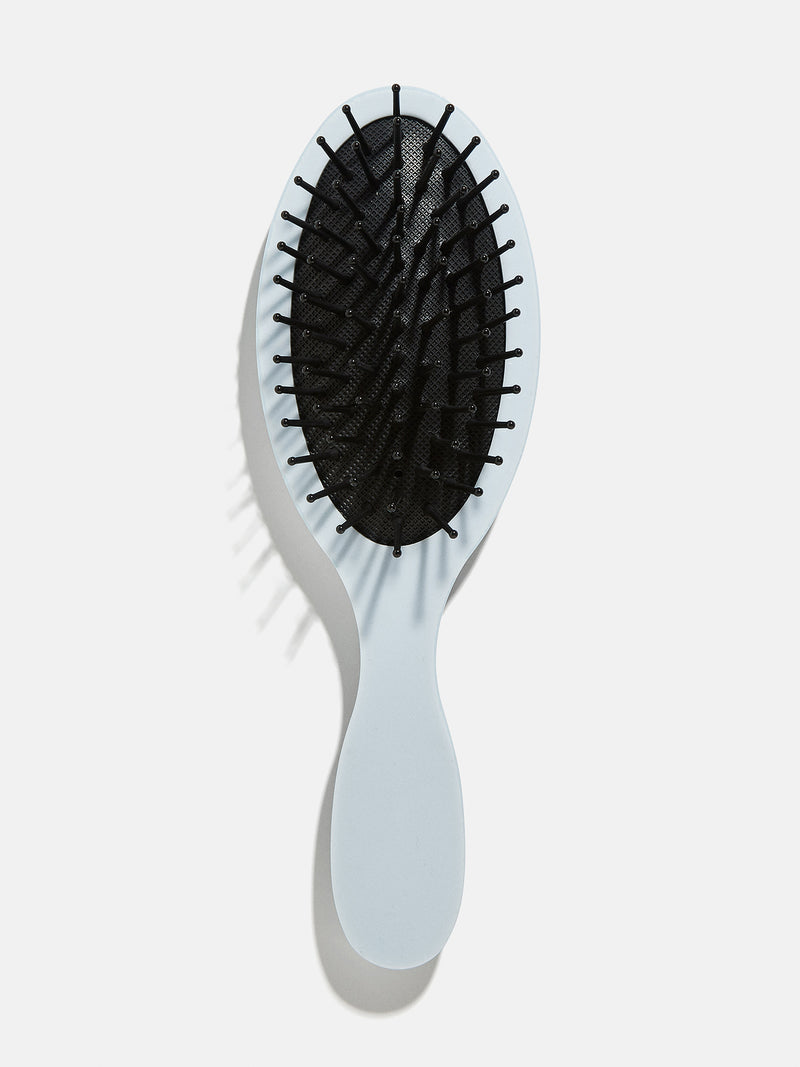 BaubleBar Block Font Mini Custom Hair Brush - Pale Blue/Cobalt Blue - 
    Enjoy 20% off - This Week Only
  
