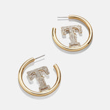 MLB Gold Logo Hoops - Texas Rangers