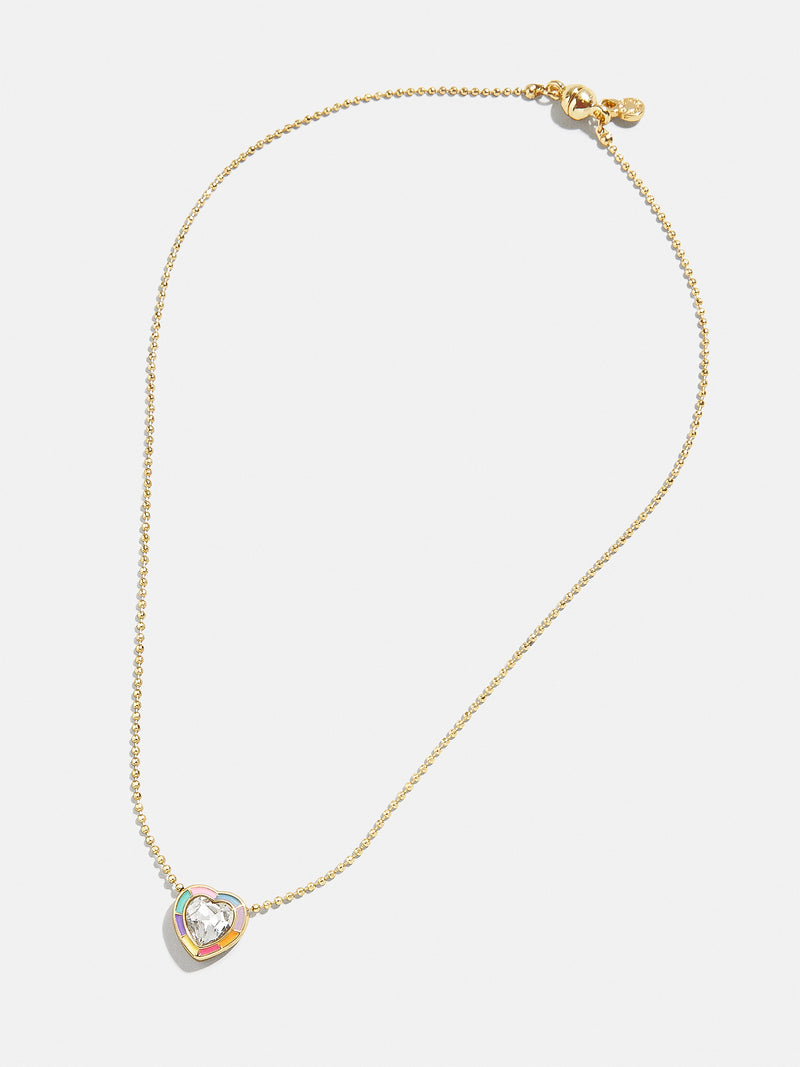 BaubleBar Multi - Kids' heart necklace
