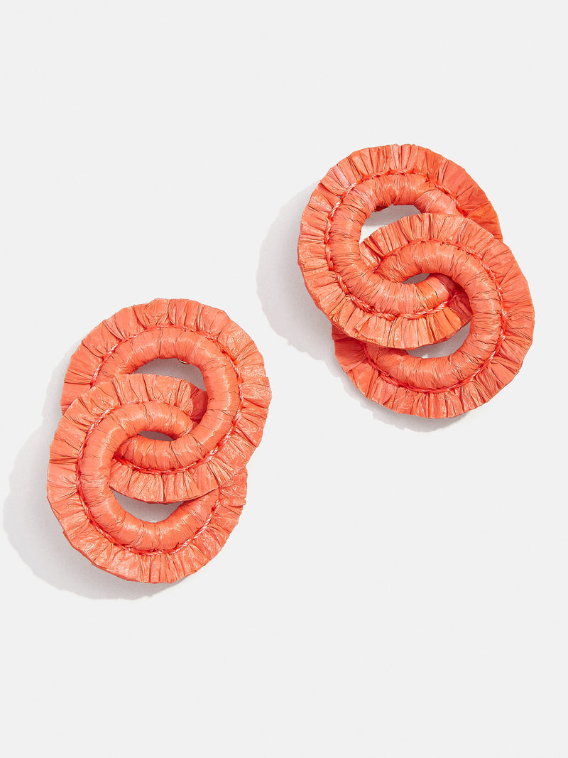 BaubleBar Rochelle Earrings - Orange - Get an extra 20% off sale styles. Discount applied in cart 