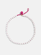 BaubleBar Hot Pink/Pearl - Pearl statement necklace