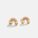 Over the Rainbow 18K Gold Kids' Earrings - Over The Rainbow