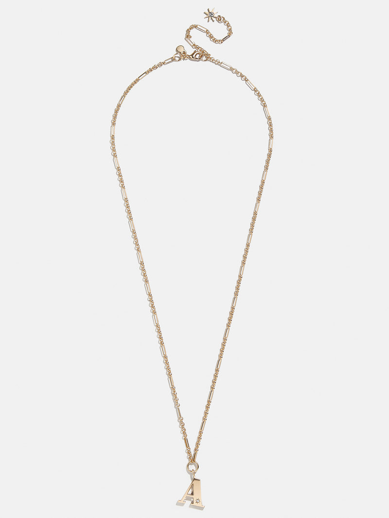 BaubleBar Gold & Crystal Initial Necklace - Gold - 
    Take an EXTRA 20% Off Sale - This Week Only
  
