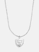BaubleBar Las Vegas Raiders NFL Charm Necklace - Las Vegas Raiders - NFL pendant necklace